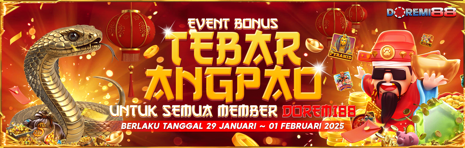 TEBAR ANGPAO BERSAMA DOREMI88