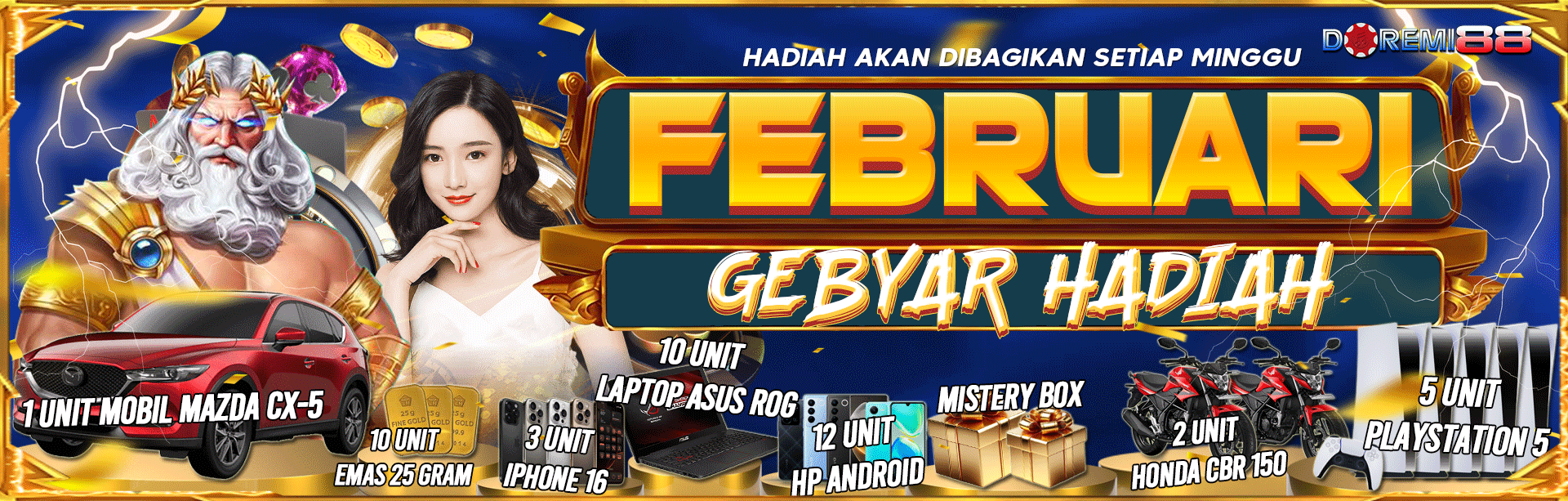 FEBRUARI GEBYAR HADIAH