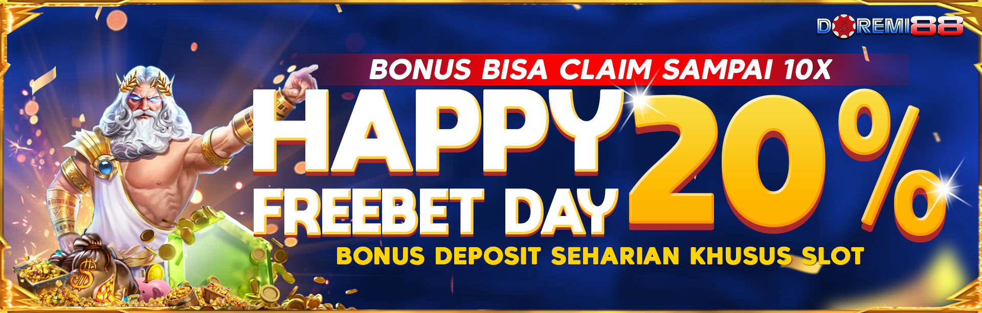 FREE BET DAY 20%