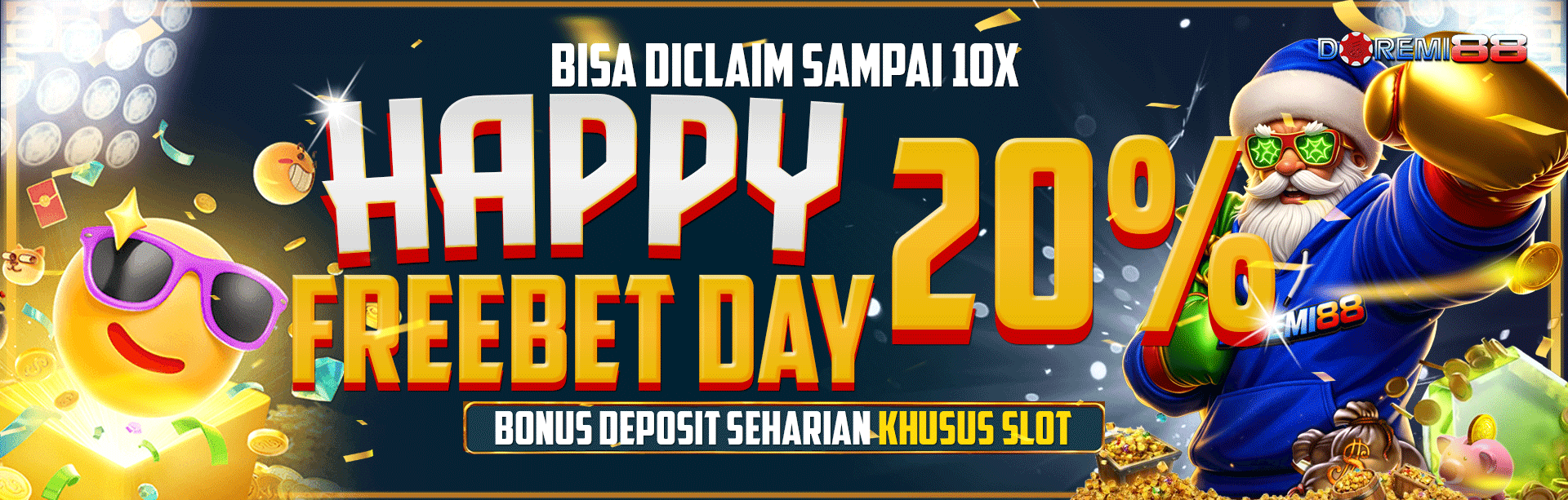 FREE BET DAY 20%