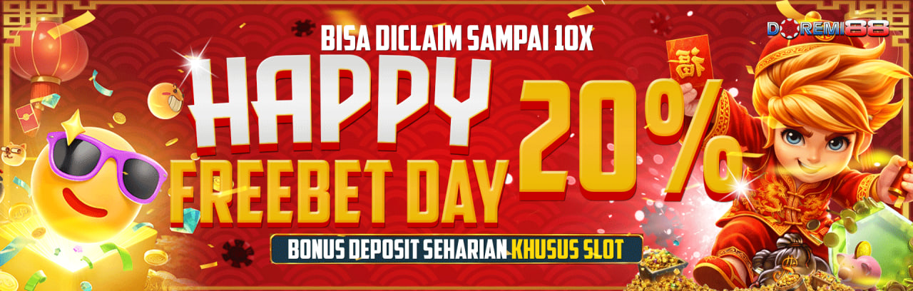 FREE BET DAY 20%