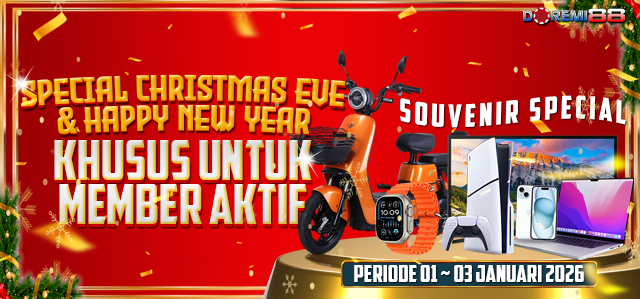 SOUVENIR SPECIAL CHRISTMAS EVE & NEW YEARS 2026 DOREMI88
