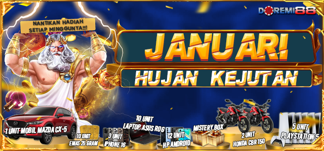 JANUARI HUJAN KEJUTAN