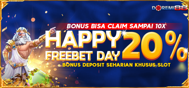 FREE BET DAY 20%