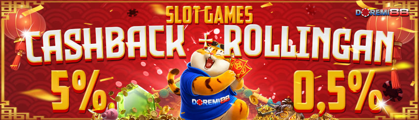 CASHBACK + ROLLINGAN SLOT GAMES
