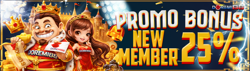 PROMO NEW MEMBER SLOT 25%