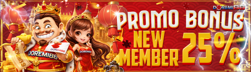 PROMO NEW MEMBER SLOT 25%