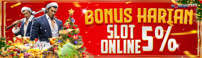 BONUS DEPOSIT SLOT 5% SETIAP HARI
