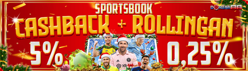 CASHBACK + ROLLINGAN SPORTSBOOK