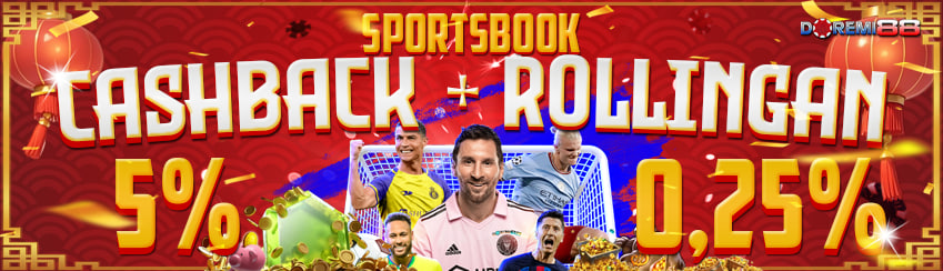 CASHBACK + ROLLINGAN SPORTSBOOK