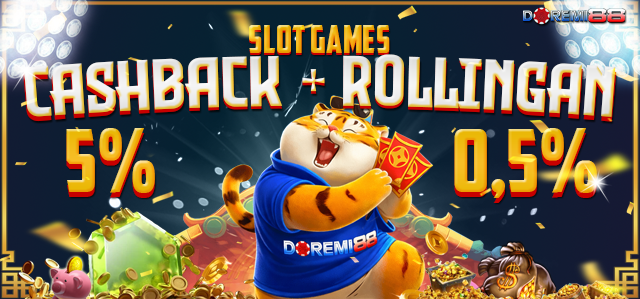CASHBACK +  ROLLINGAN SLOT GAMES