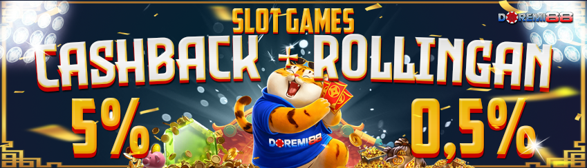 CASHBACK + ROLLINGAN SLOT GAMES