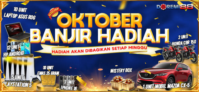 OKTOBER BANJIR HADIAH