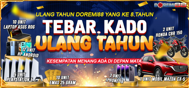 EVENT ULANG TAHUN DOREMI88